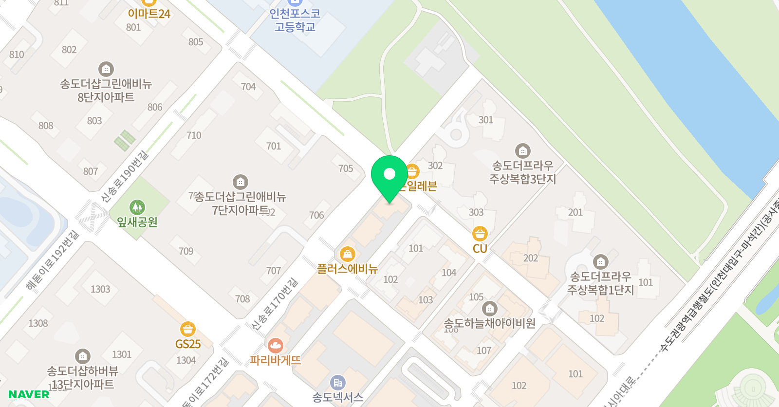 NZEC 엔젝어학원 위치