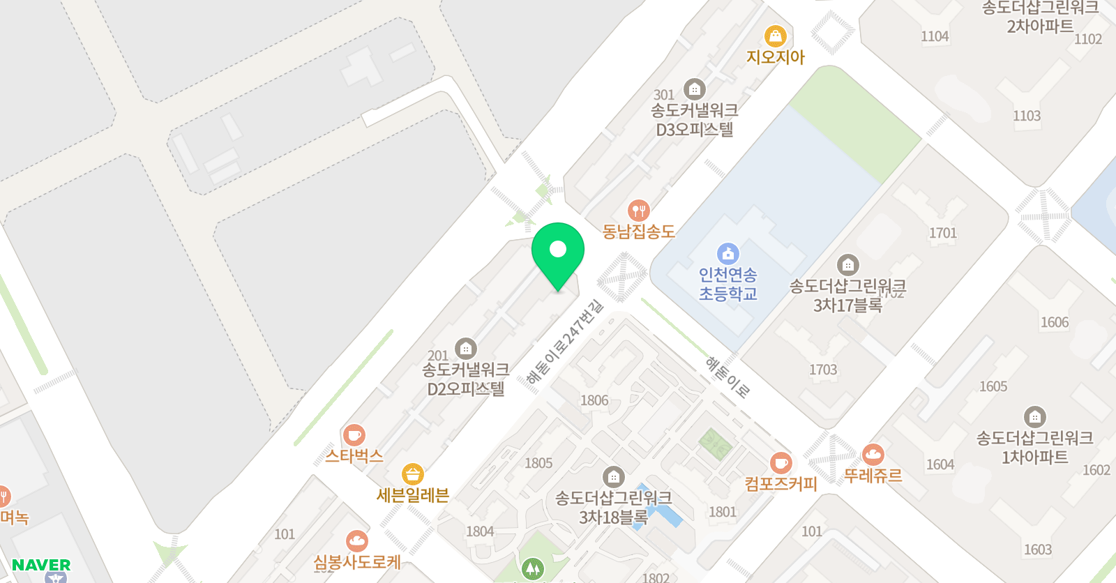 이문이 한국무용학원 위치