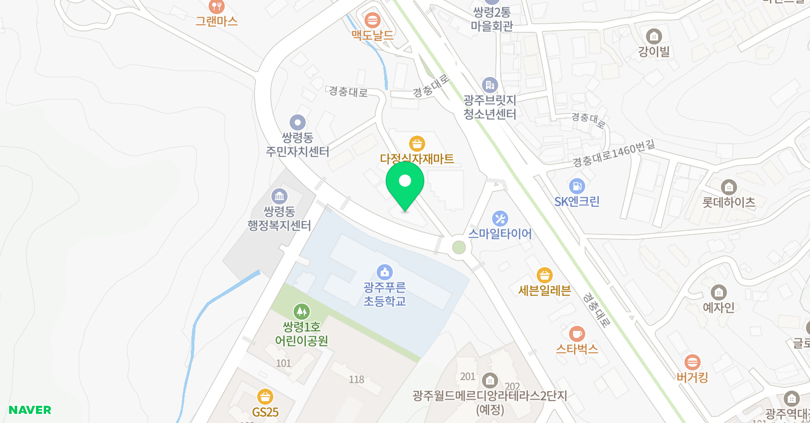 본 국어논술학원 위치
