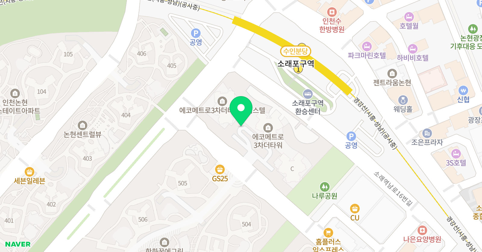 와이에이치 (YH)수학교습소 위치