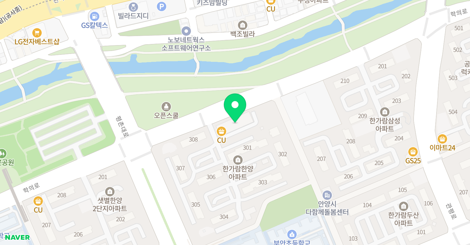 글로리아 음악학원 위치