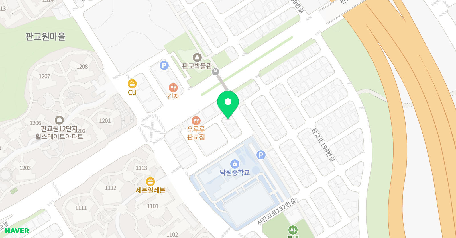 두뇌가뛰어노는논술 브레이닝 판교 위치