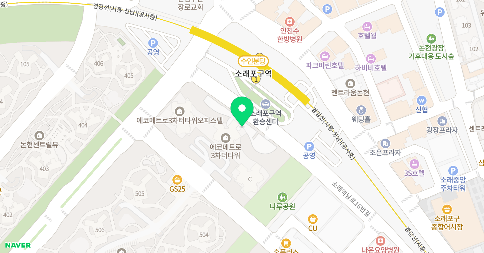 아베끄 음악교습소 위치