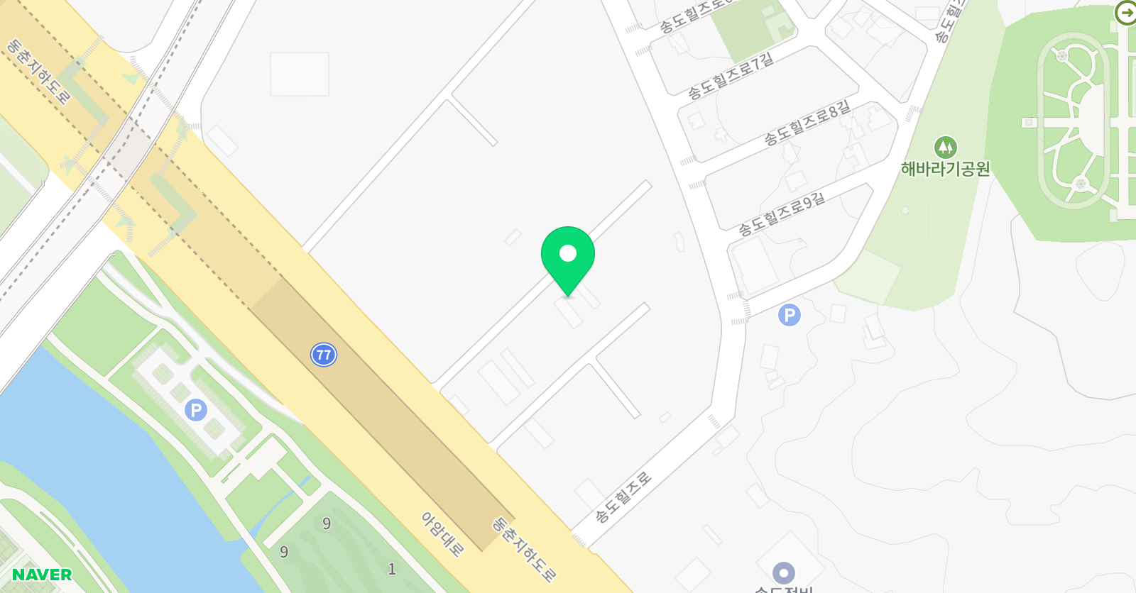 BTC Academy 야구 레슨 센터 위치