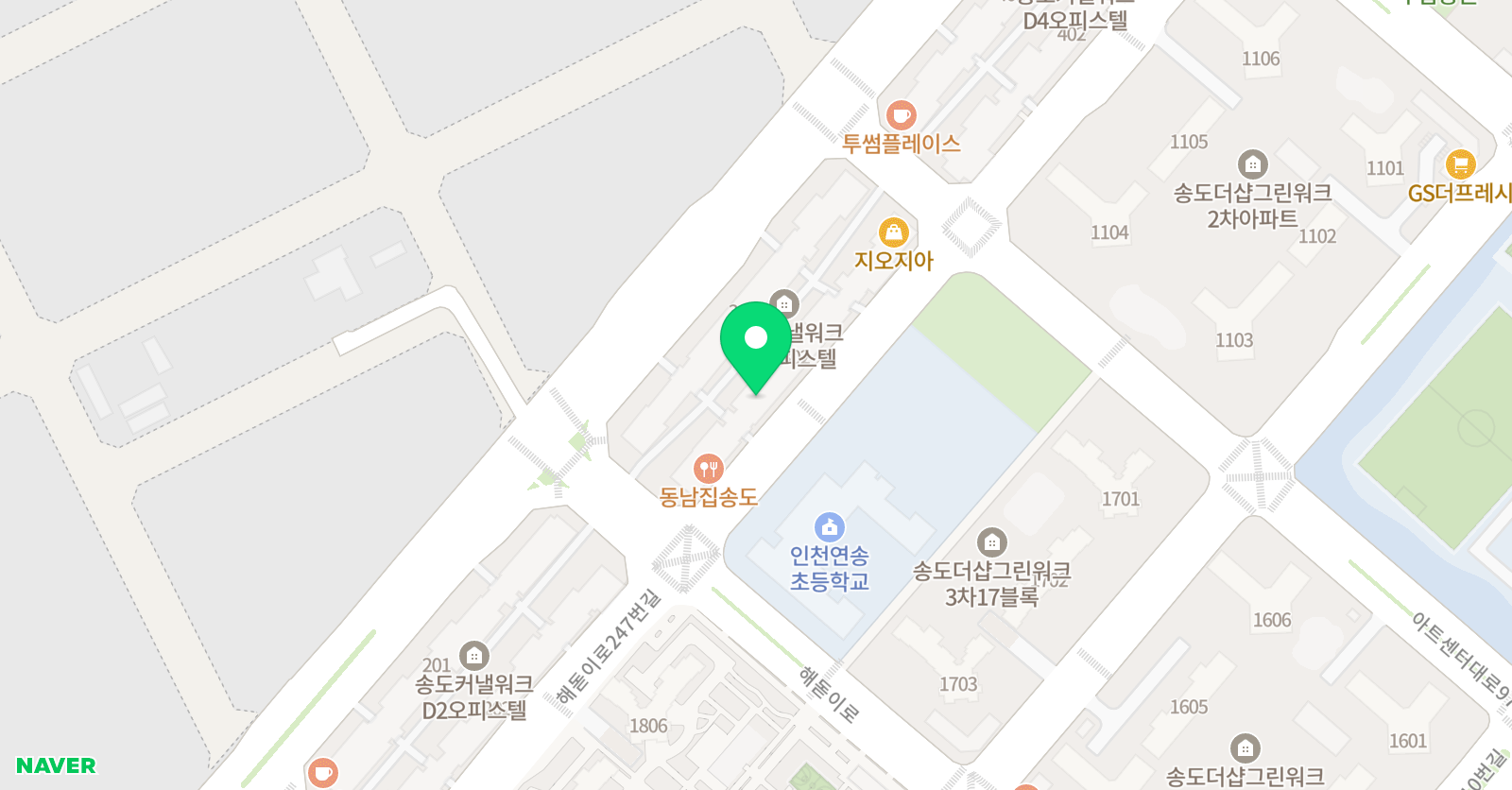 HM DANCE FIT 위치