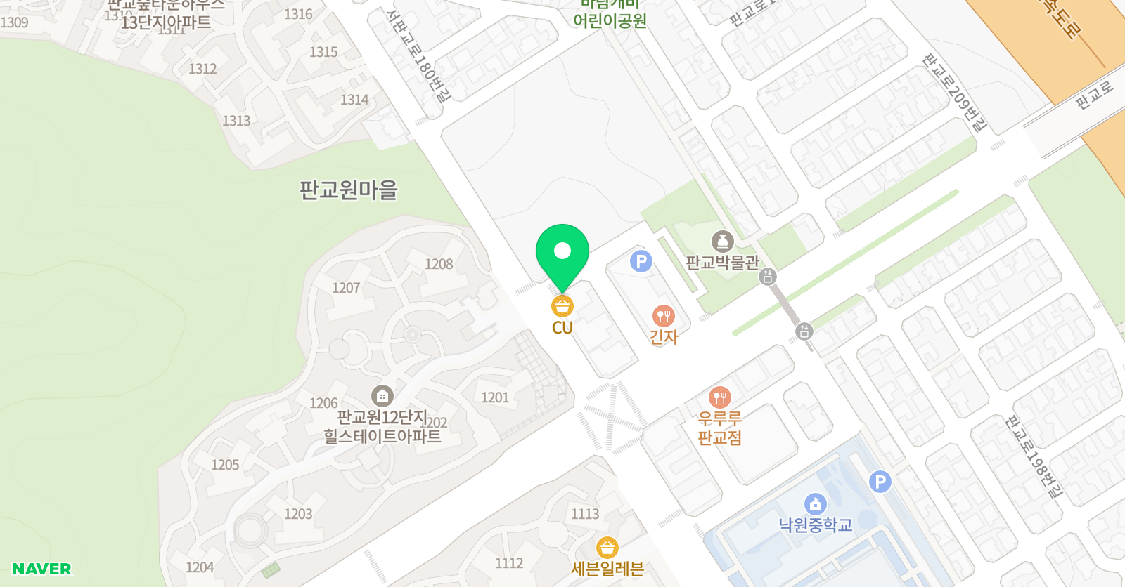 비앤지랩 미술학원 위치