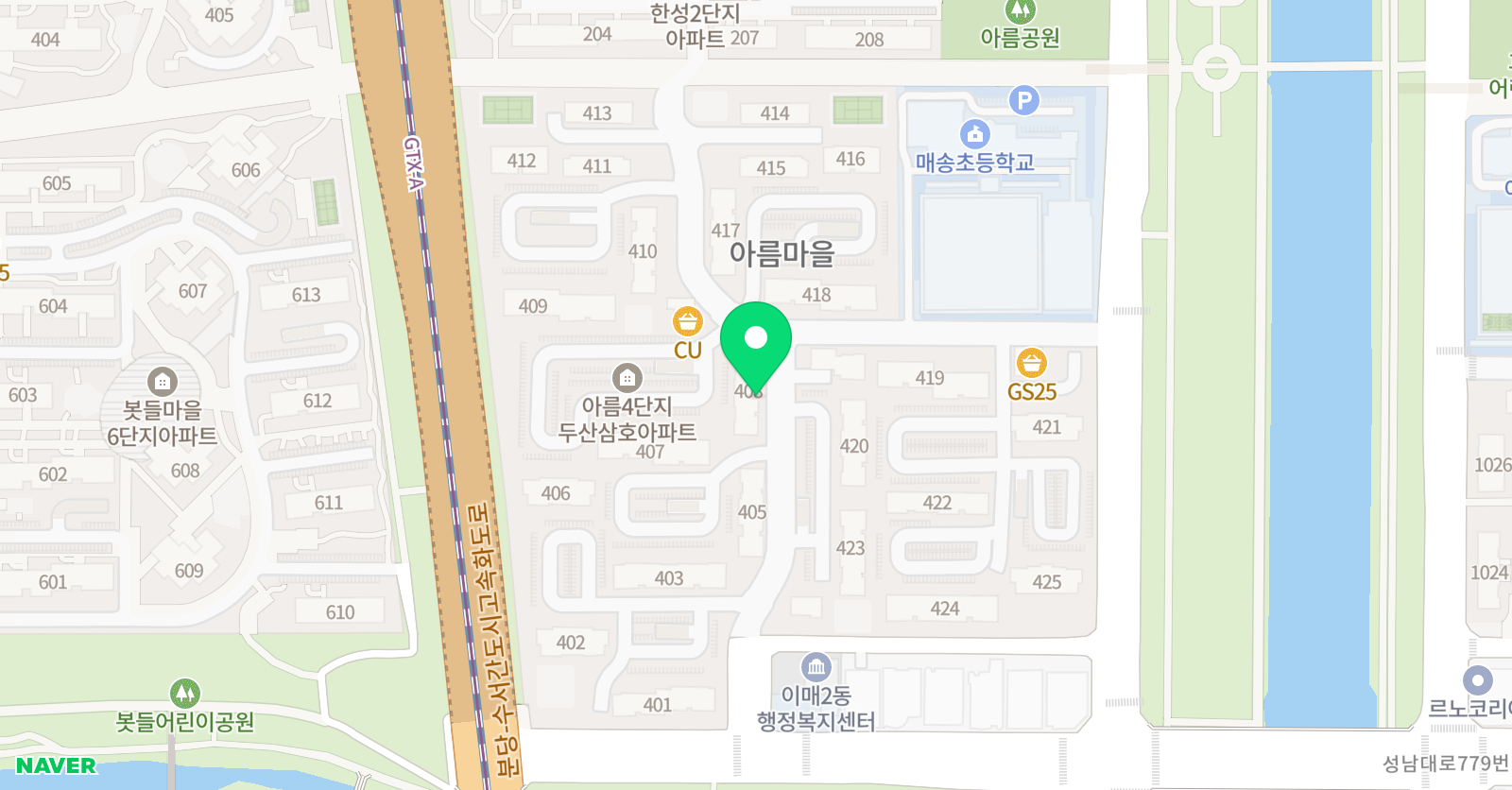 매송 피아노교습소 위치