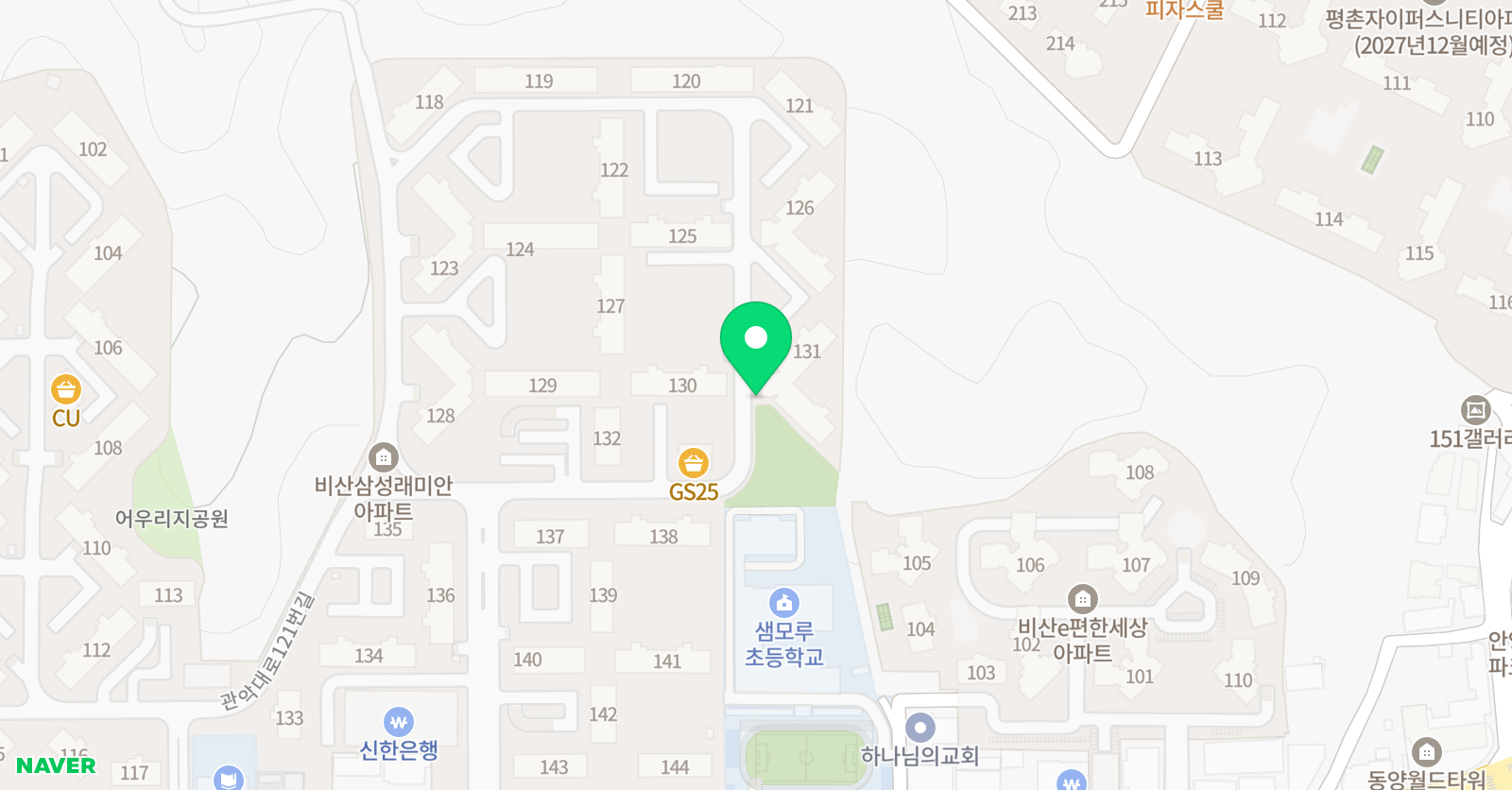 기탄 사고력교실 비산삼성래미안1호점 위치