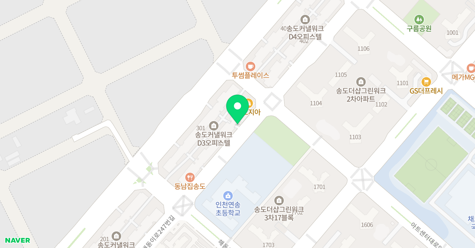 다온뮤직 위치