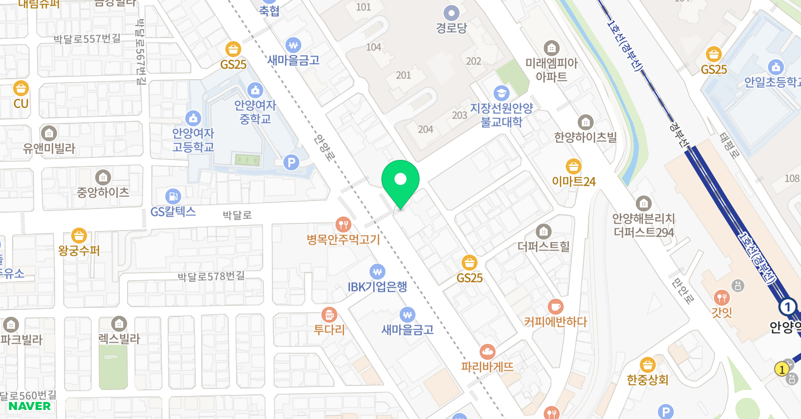 유퍼스트 수학학원 위치