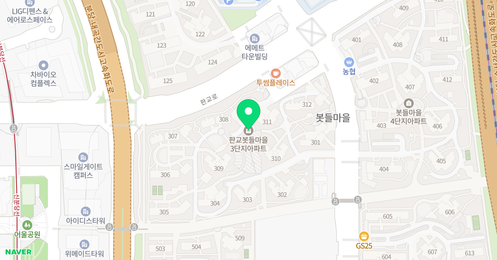 차차 한글 위치