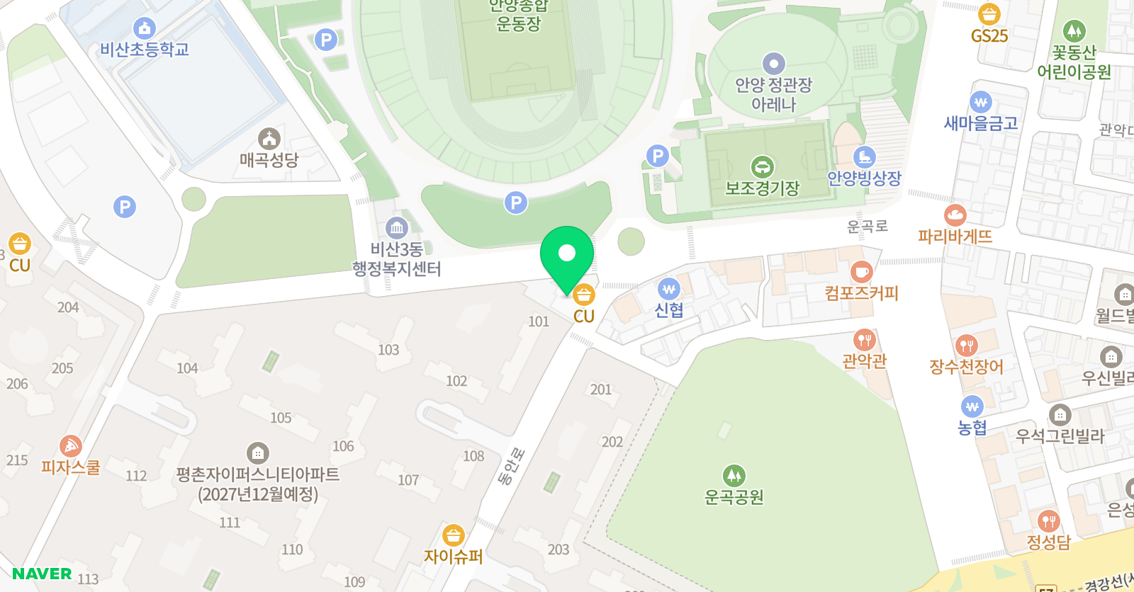 아이원줄넘기클럽 위치