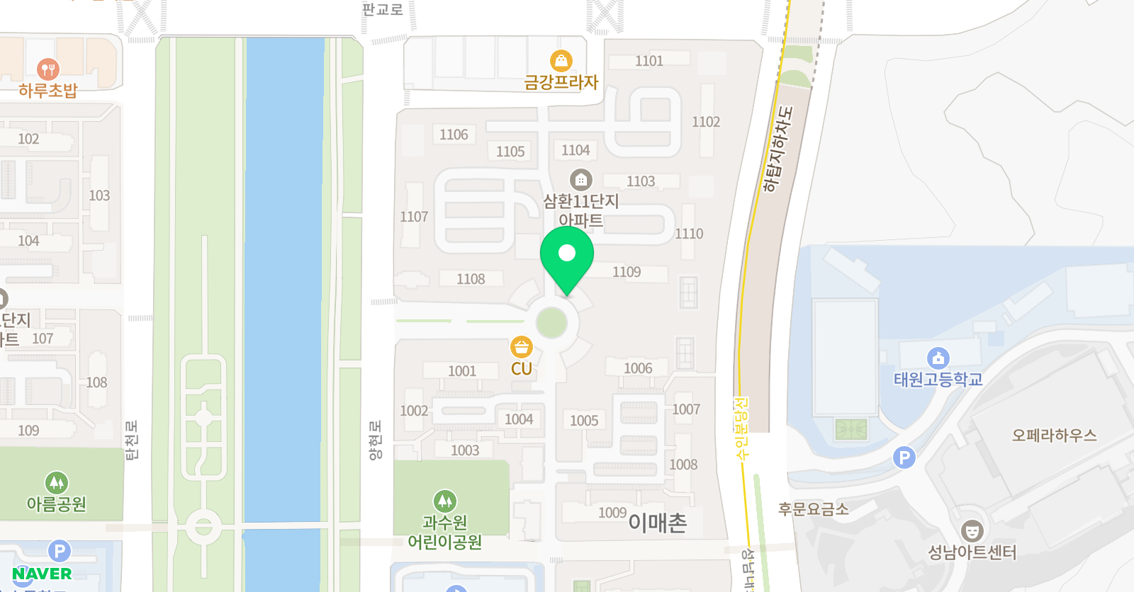 심플뮤직 위치