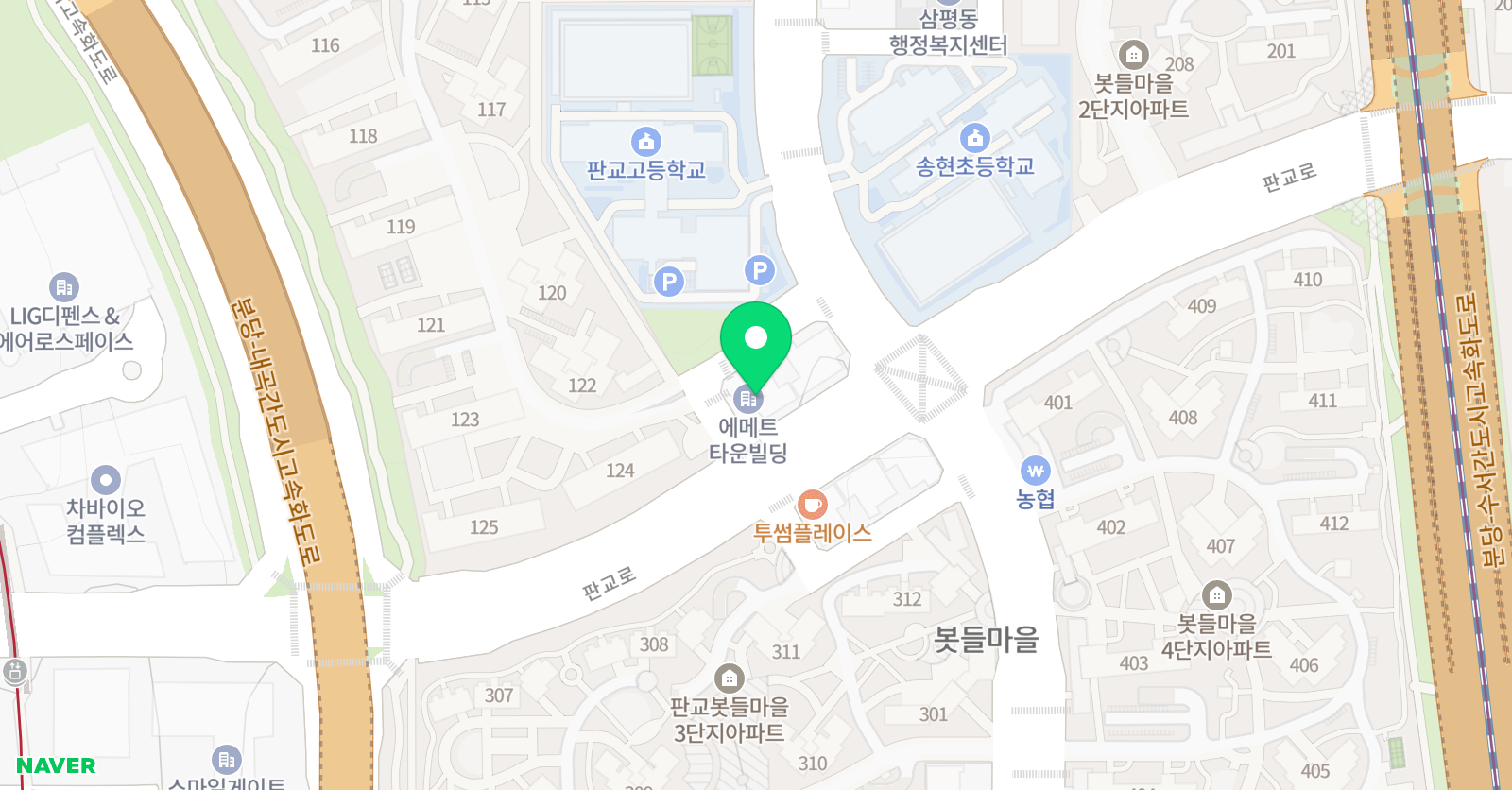 이나 피아노음악학원 위치