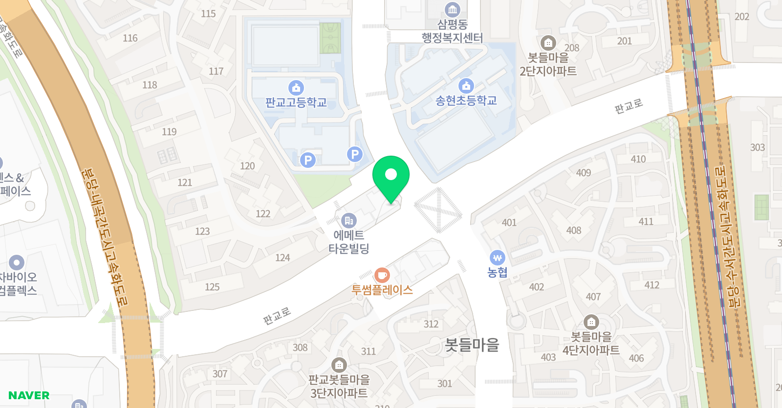 남다른 수학학원 위치
