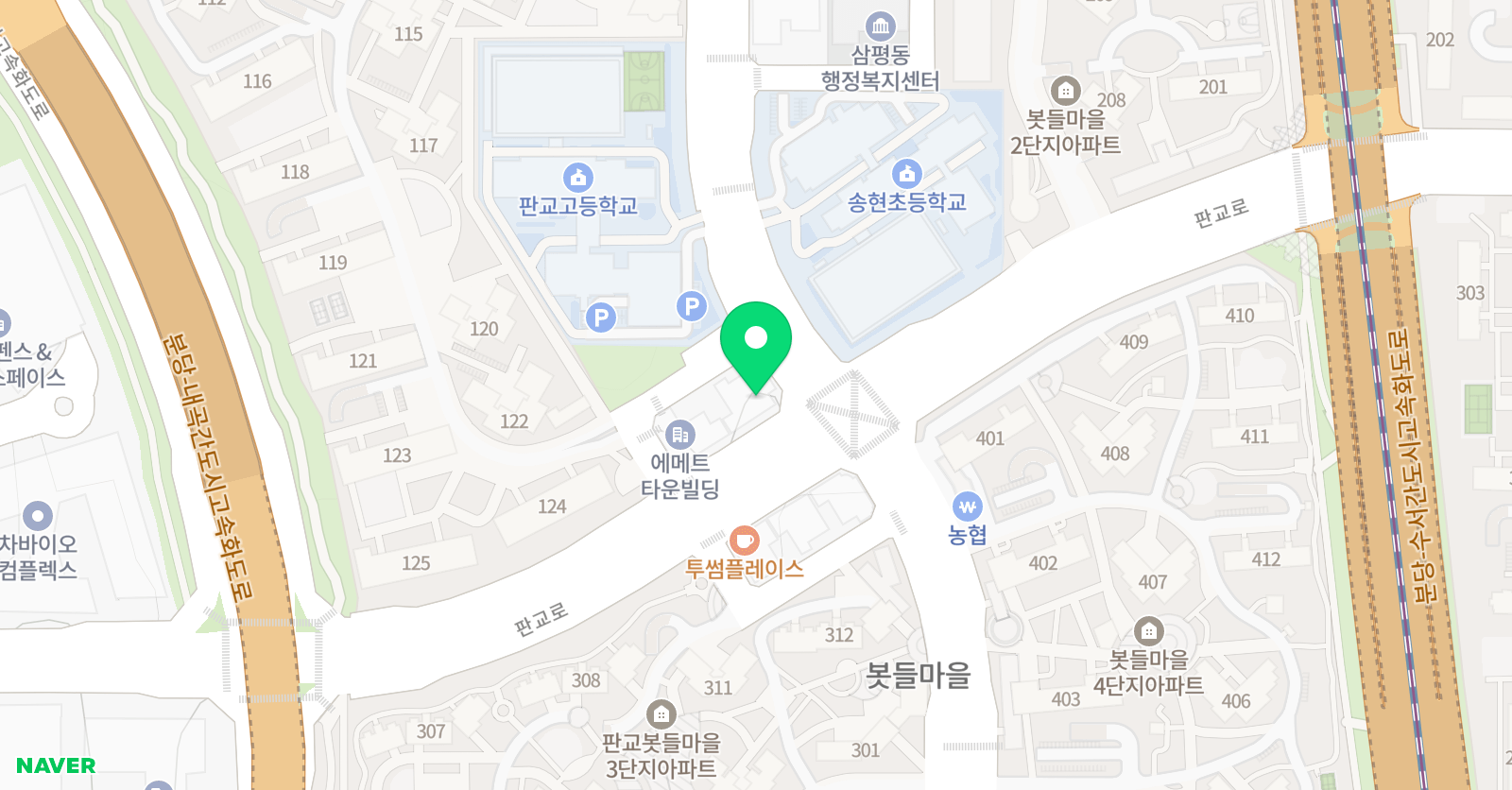 아인 음악학원 위치