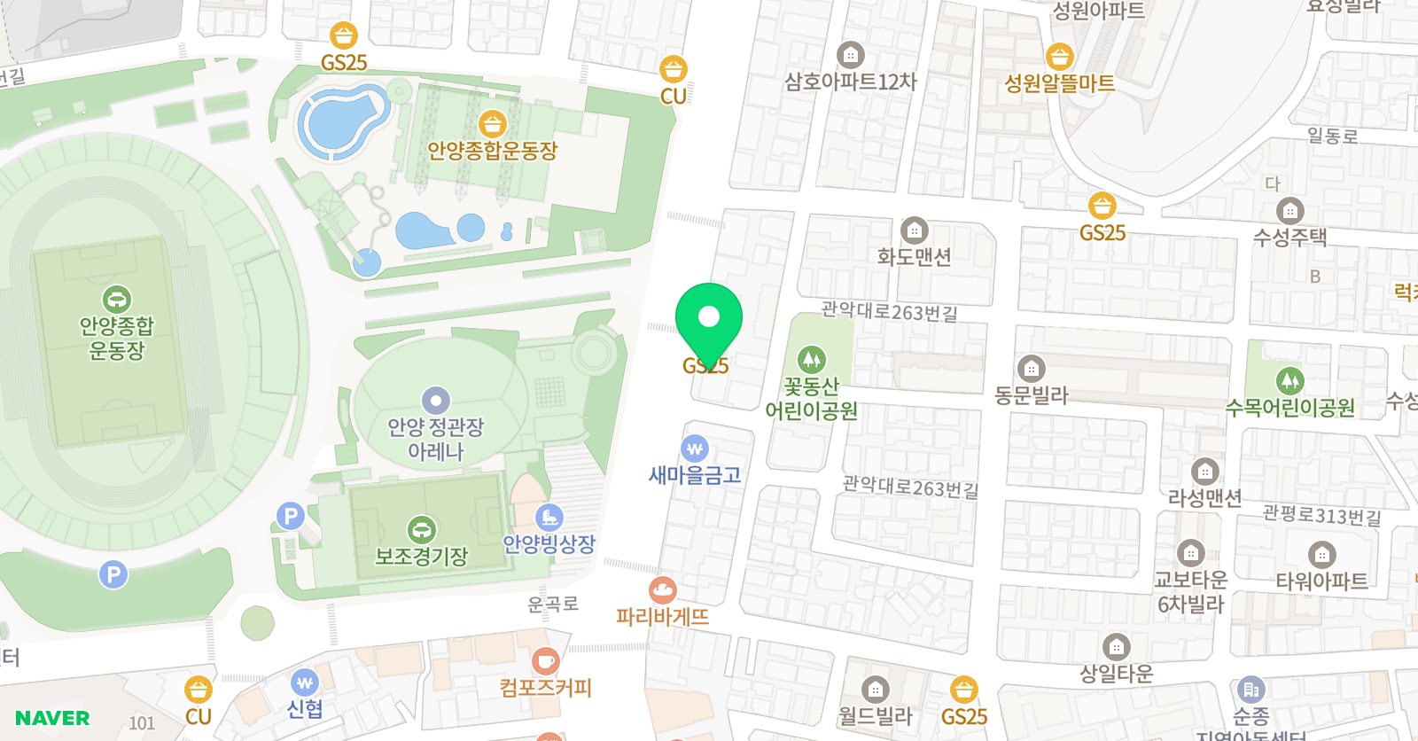 마스터 스포츠클럽 위치