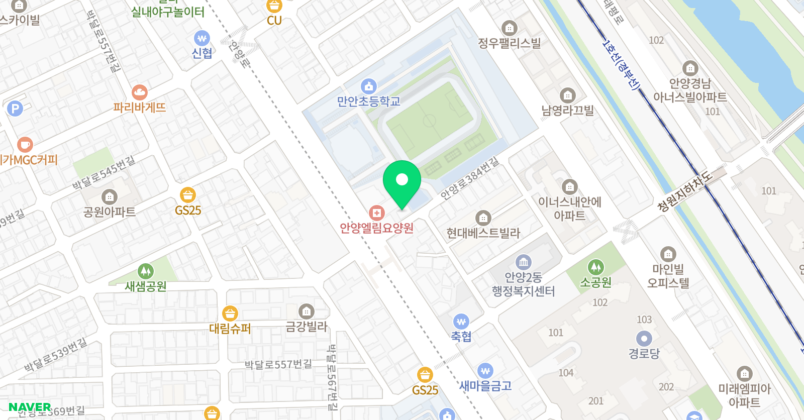 뉴이화 음악교습소 위치