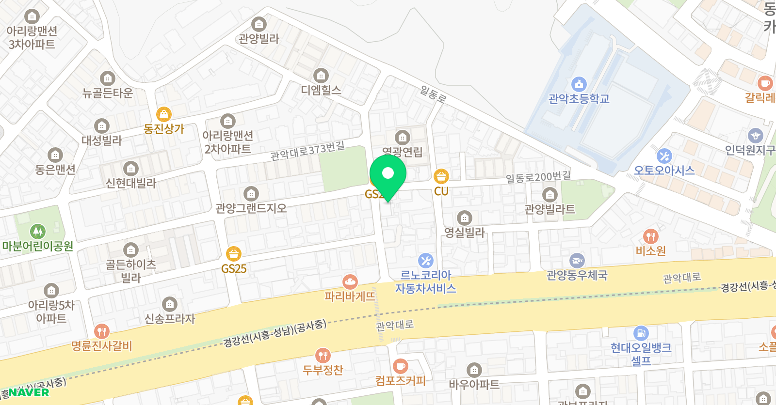 그리다홍익미술교습소 위치