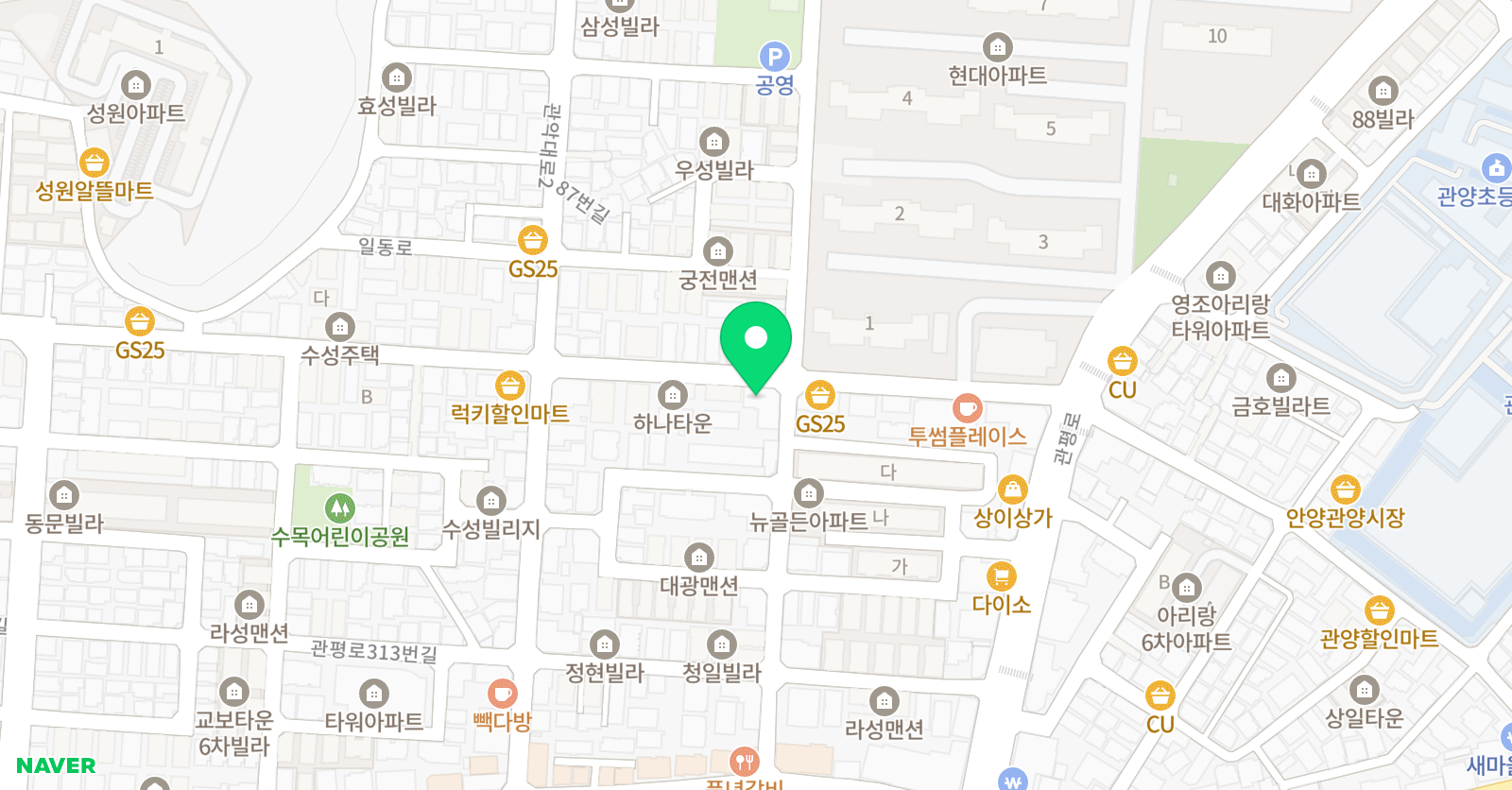 경희대석사 화랑 태권도 위치