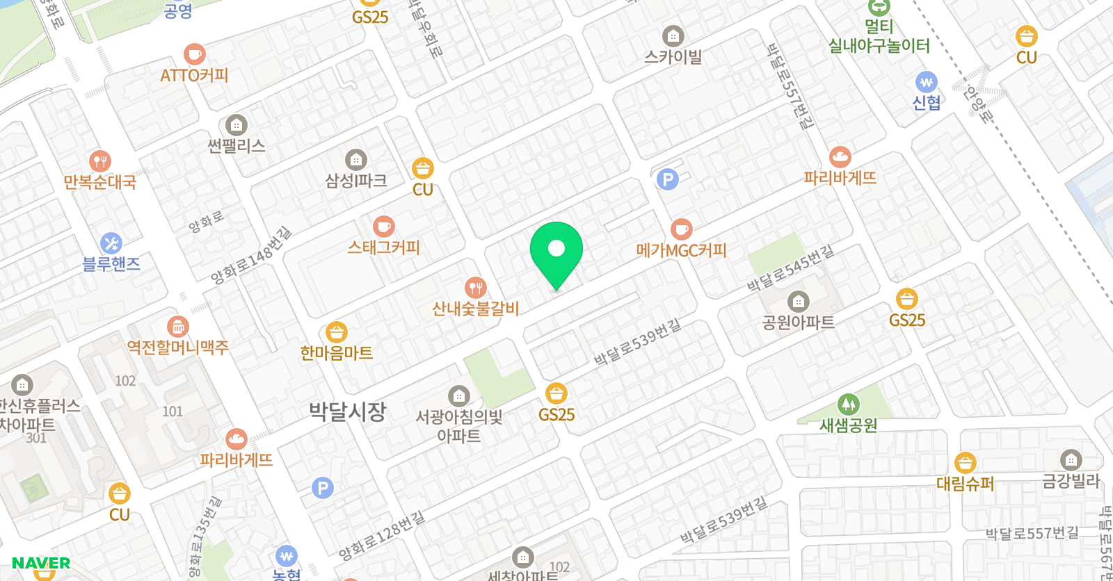 이레음악학원 위치
