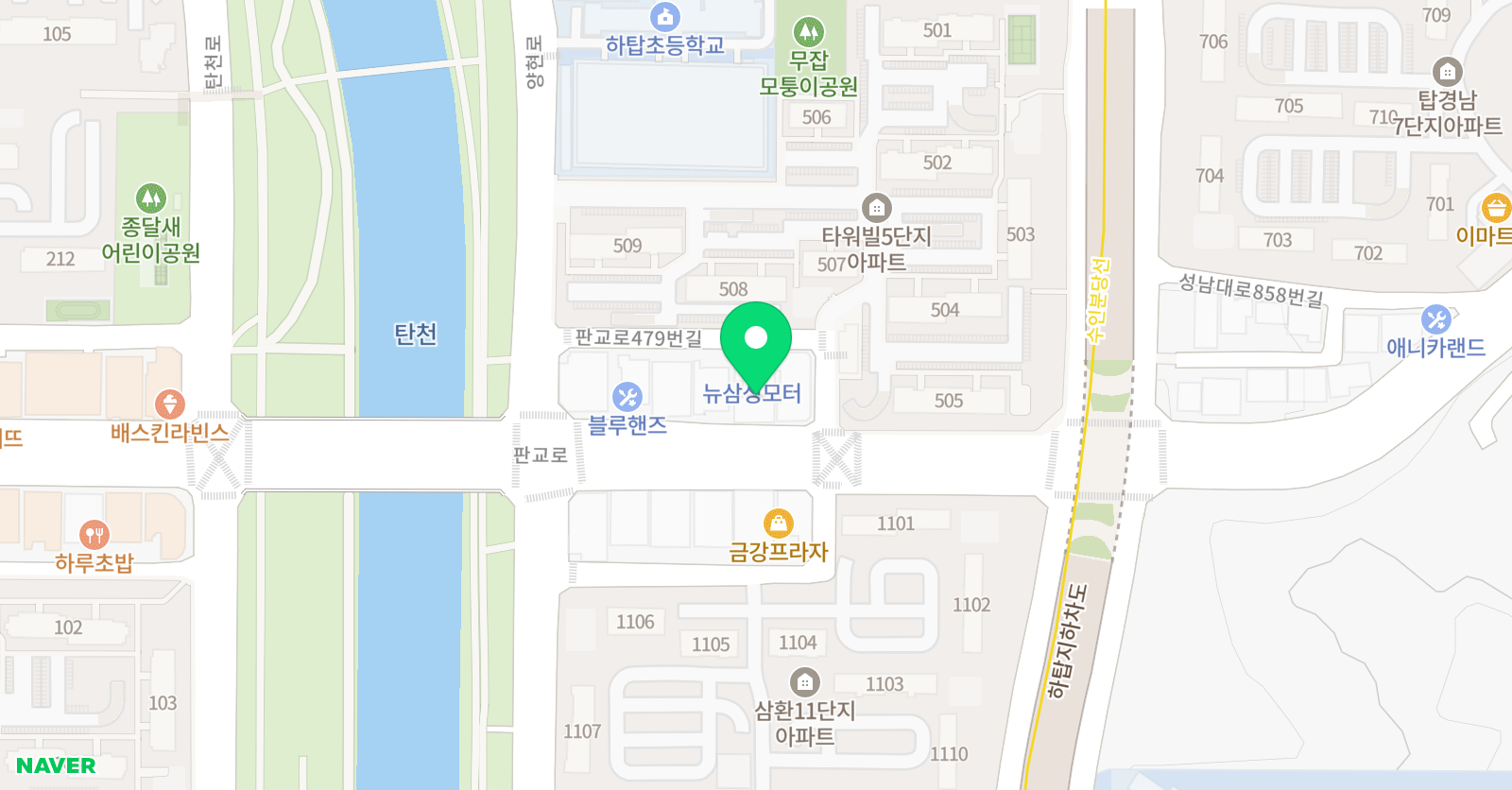 파인드코딩 학원 위치