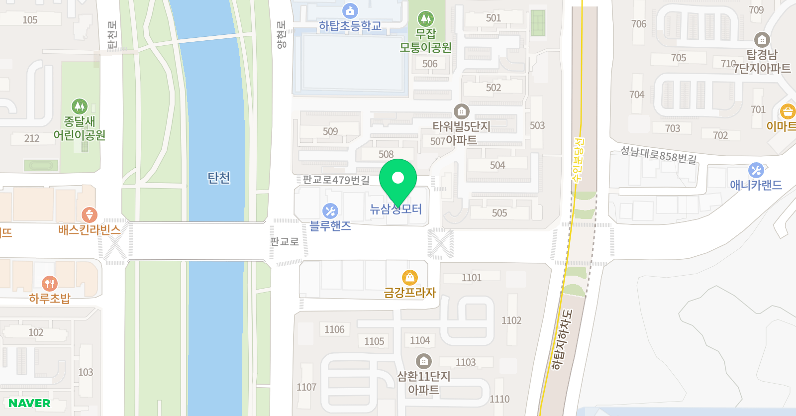 좋은SEM 학원 위치