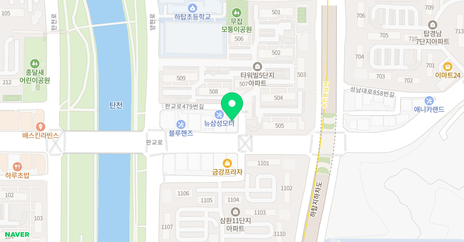 스마트해법 수학영어 에듀맥스점 위치