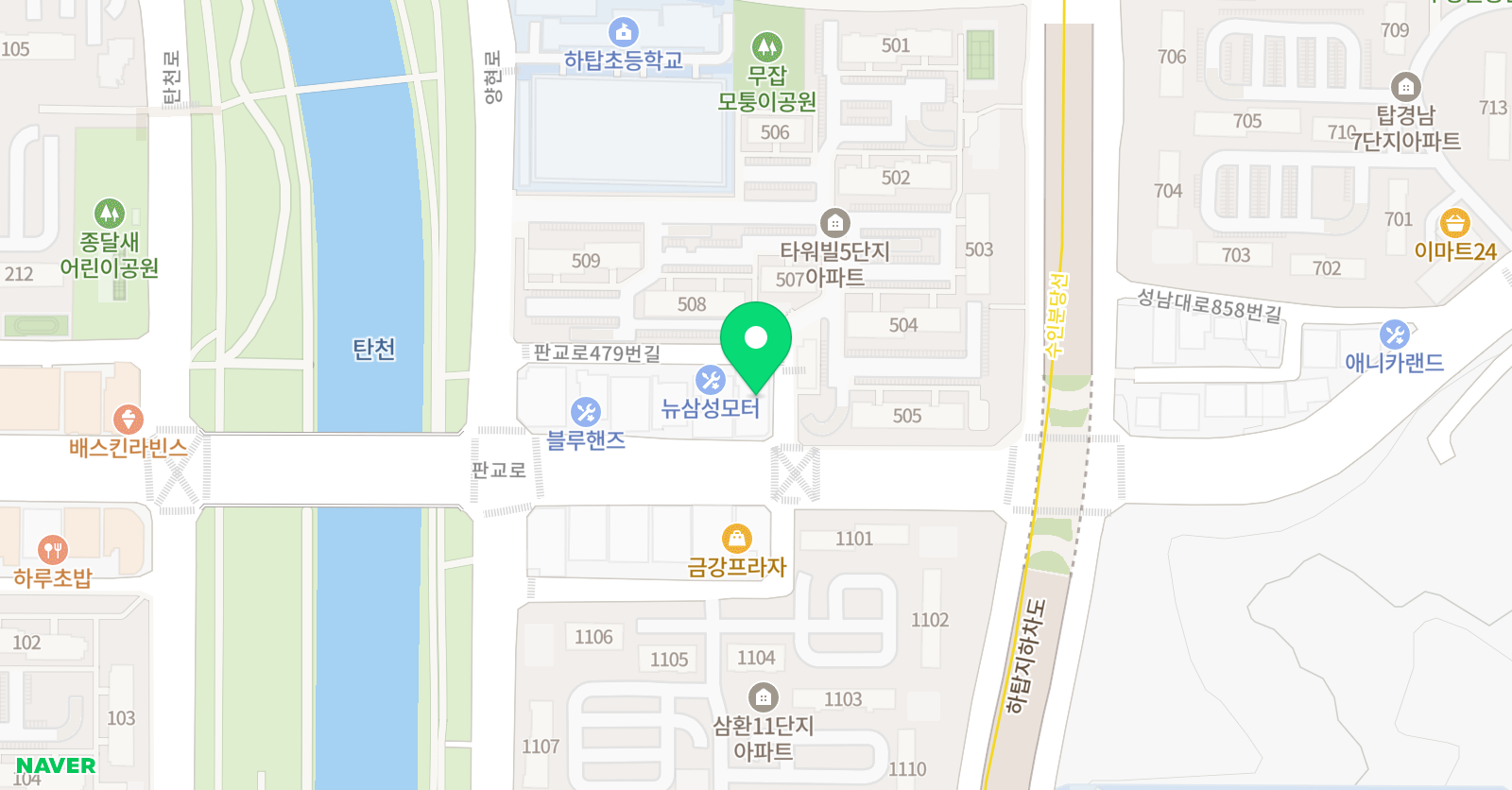 이화 더 플루트 위치