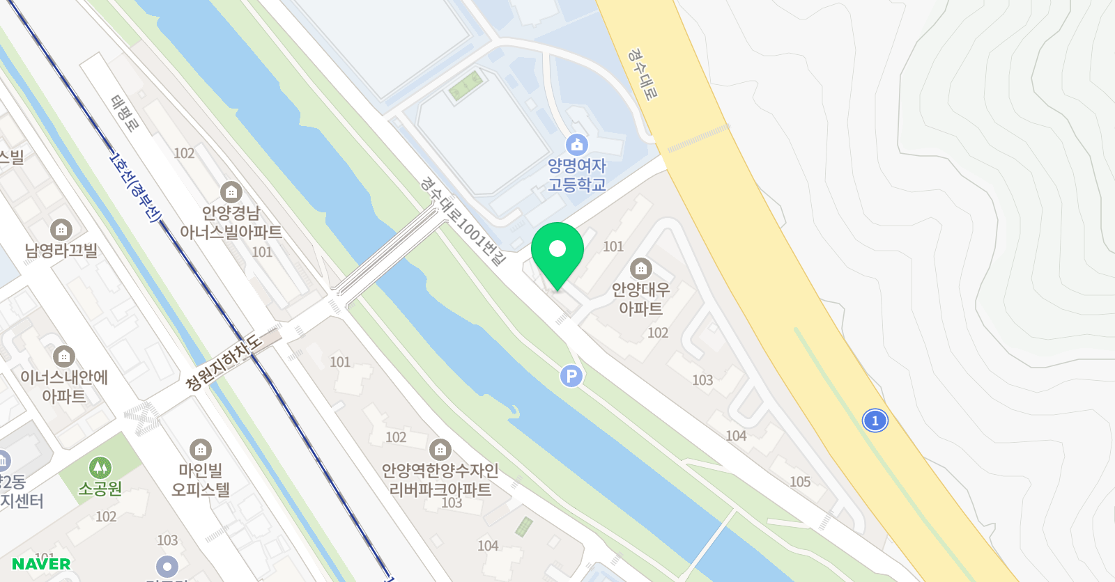 차오름 수학 위치