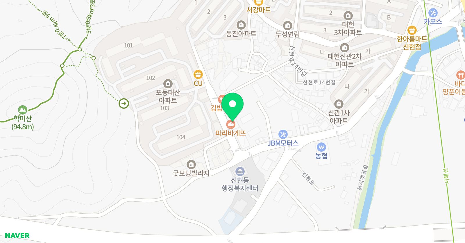 리드앤톡 영어도서관 경기시흥포동센터 위치