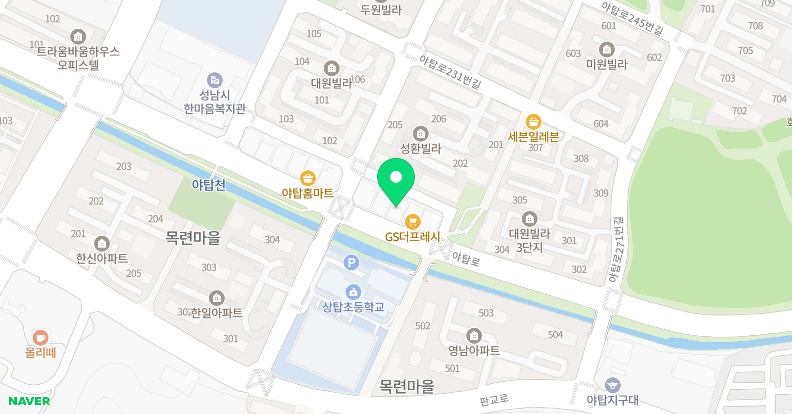 토리댄스 위치