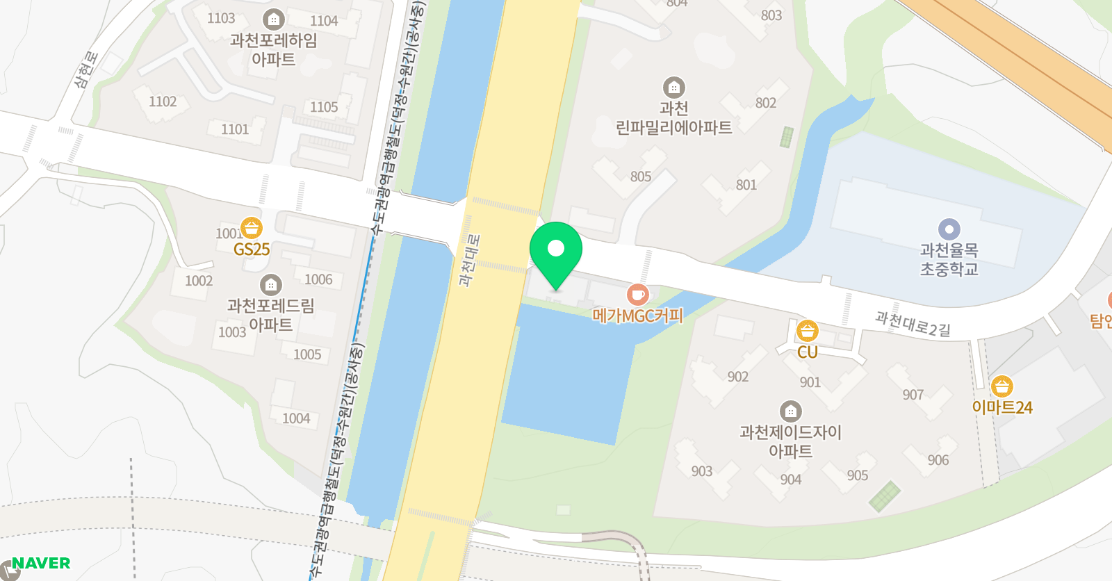링키영어 과천갈현지정타점 위치