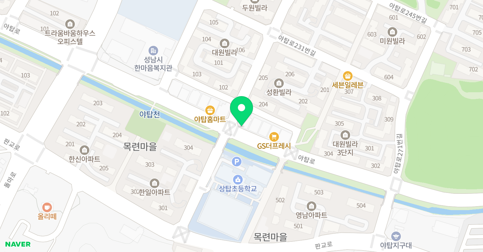 아트가베 미술교습소 위치