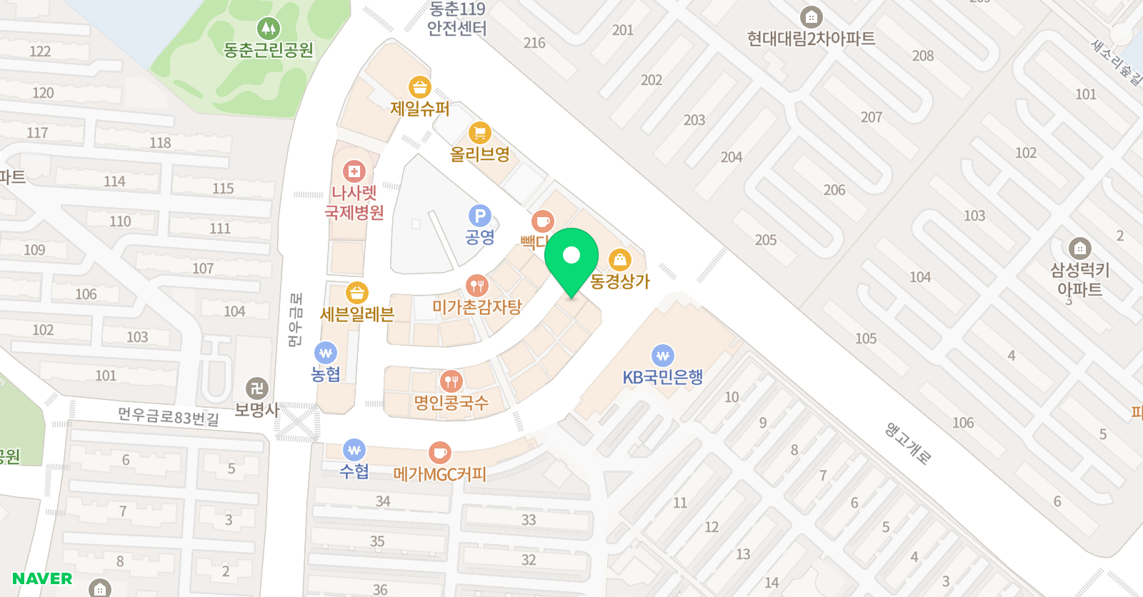 수학사랑 위치