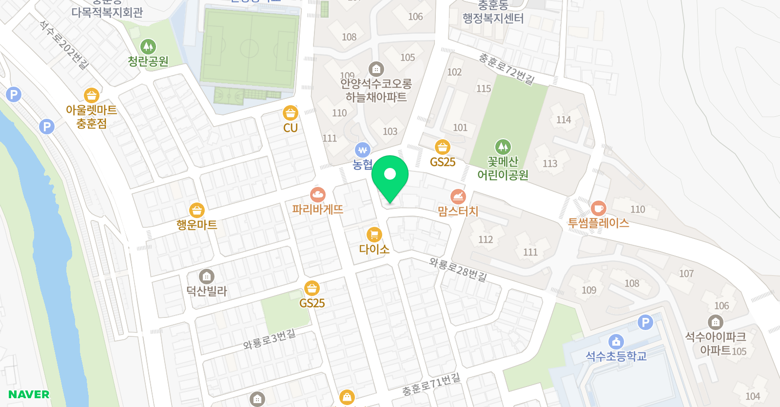 모두의실용음악학원 위치