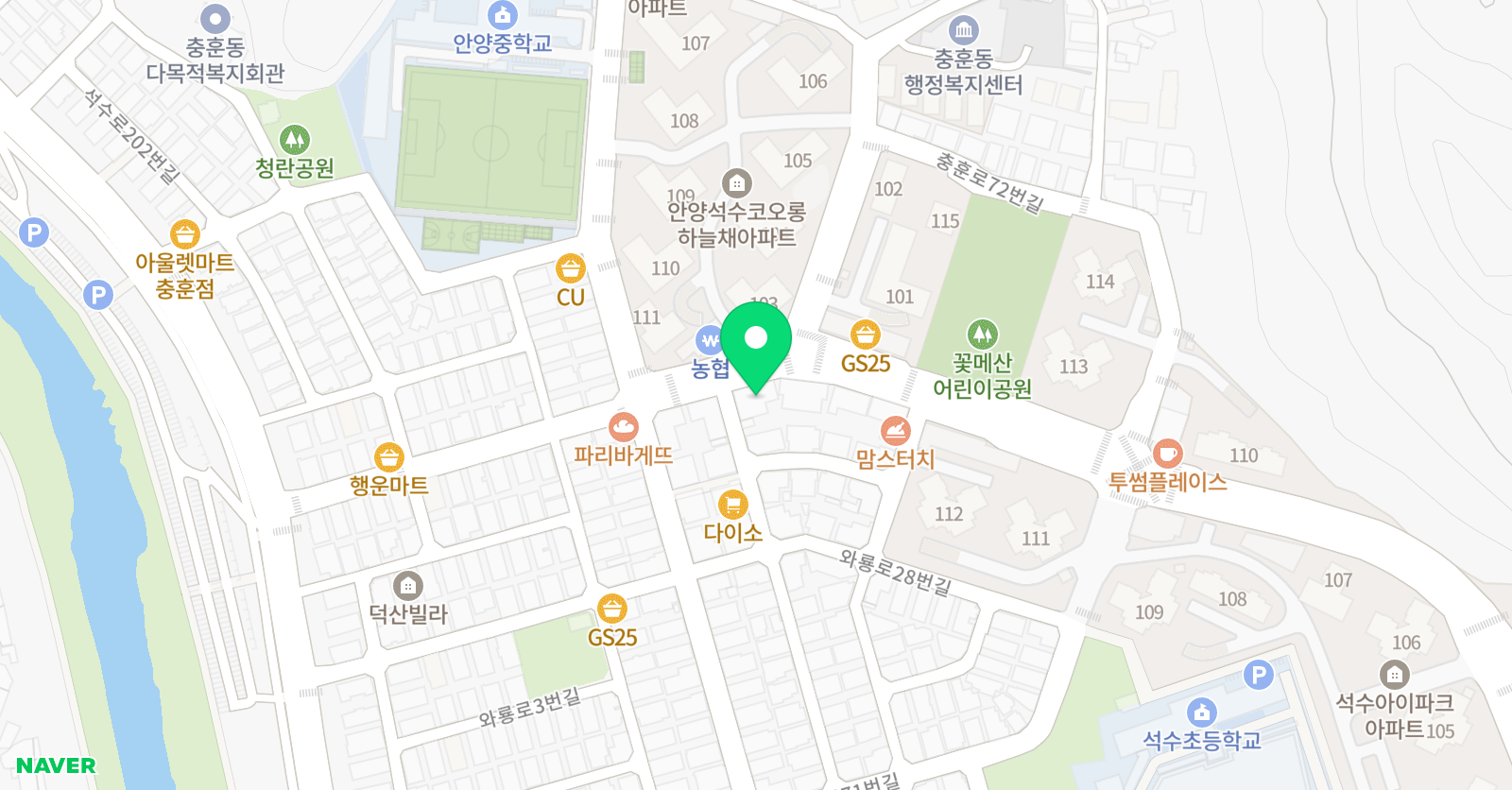 임쌤 수학 위치