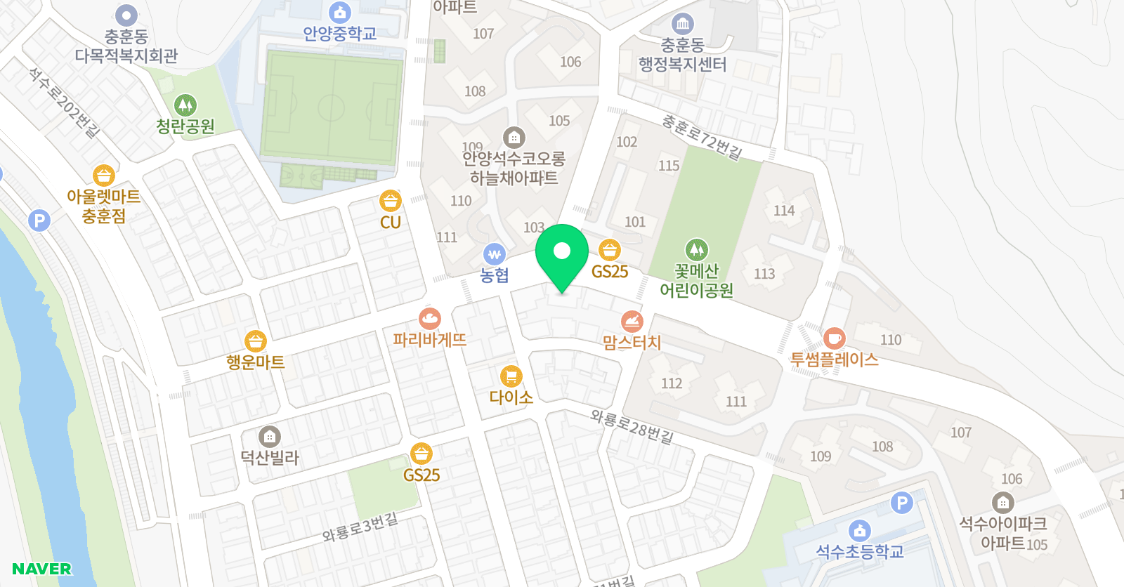 준킥복싱무에타이 충훈부관 위치