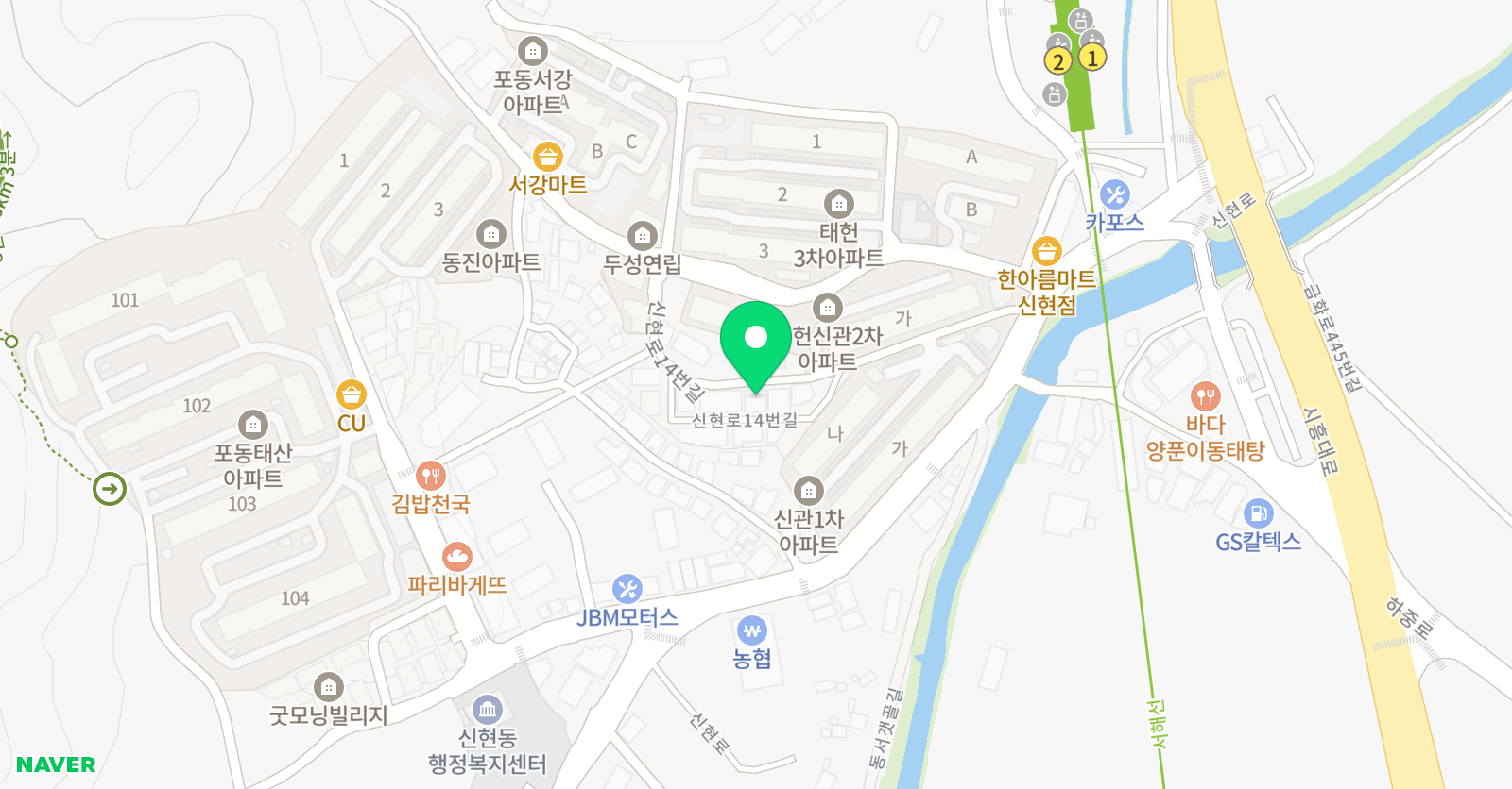 에덴 음악학원 위치