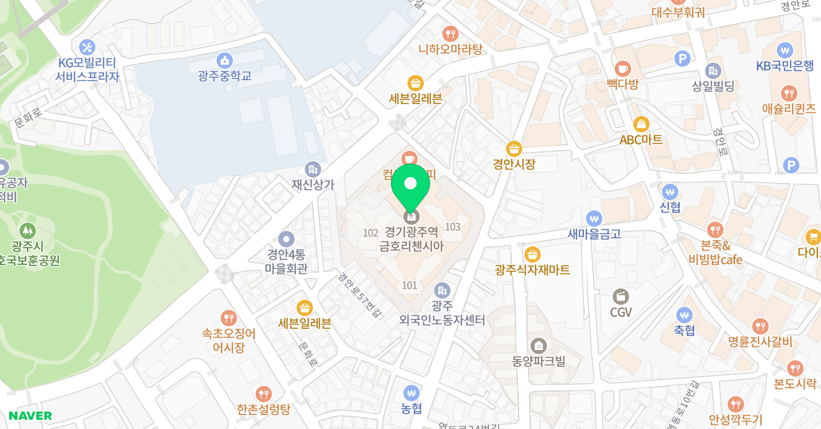 키즈블루머미술교습소 위치