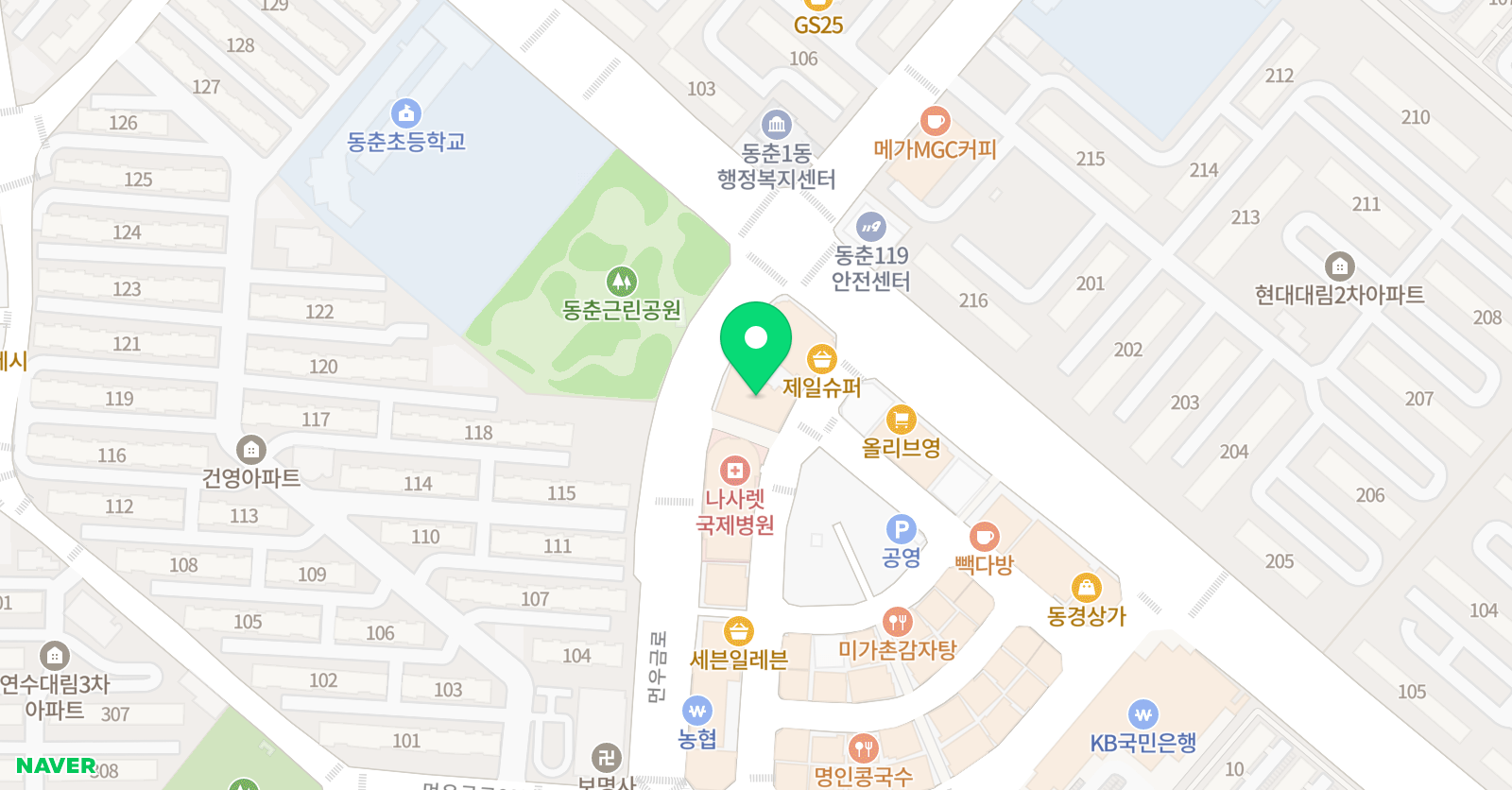 유레카 수학학원 위치