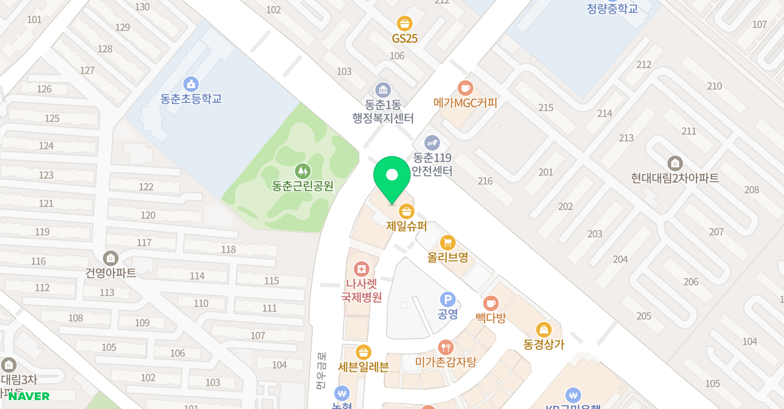 이화 음악학원 위치