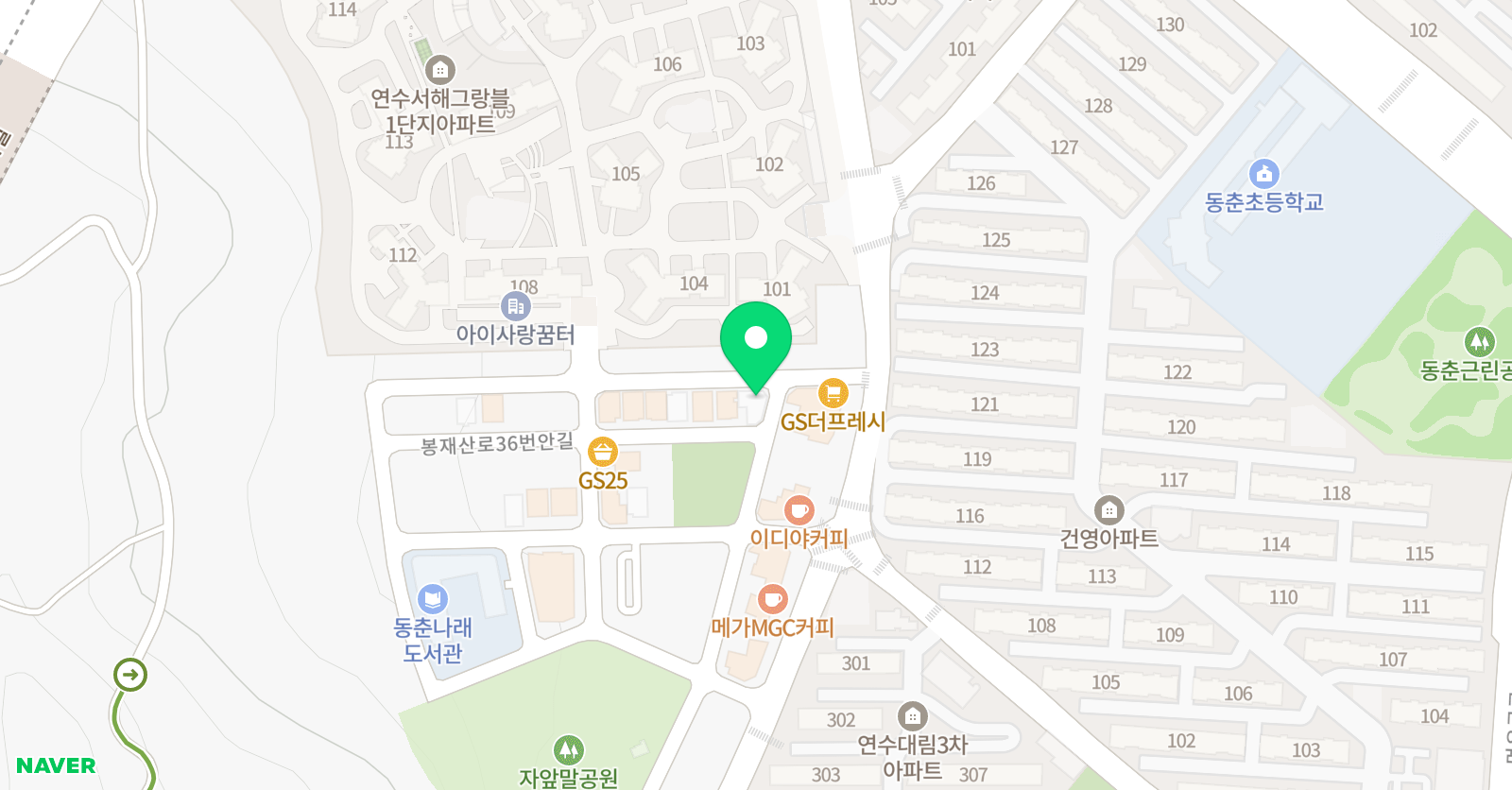 오르다 미술학원 위치