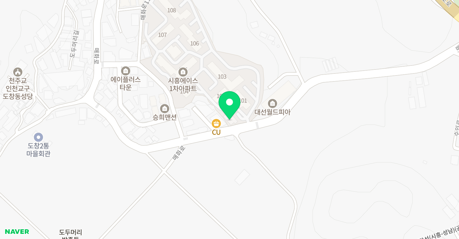 그레이스 피아노교습소 위치
