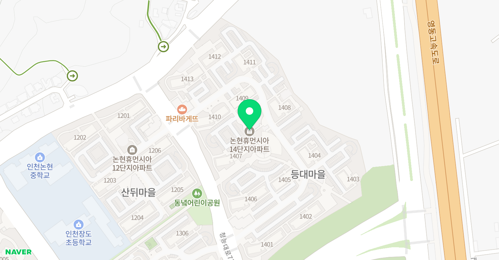 한우리 공부방 위치