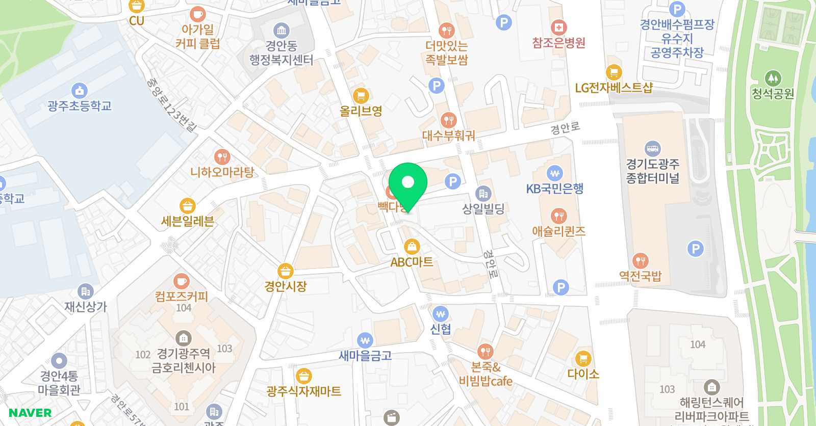 최미진폴댄스아카데미 위치