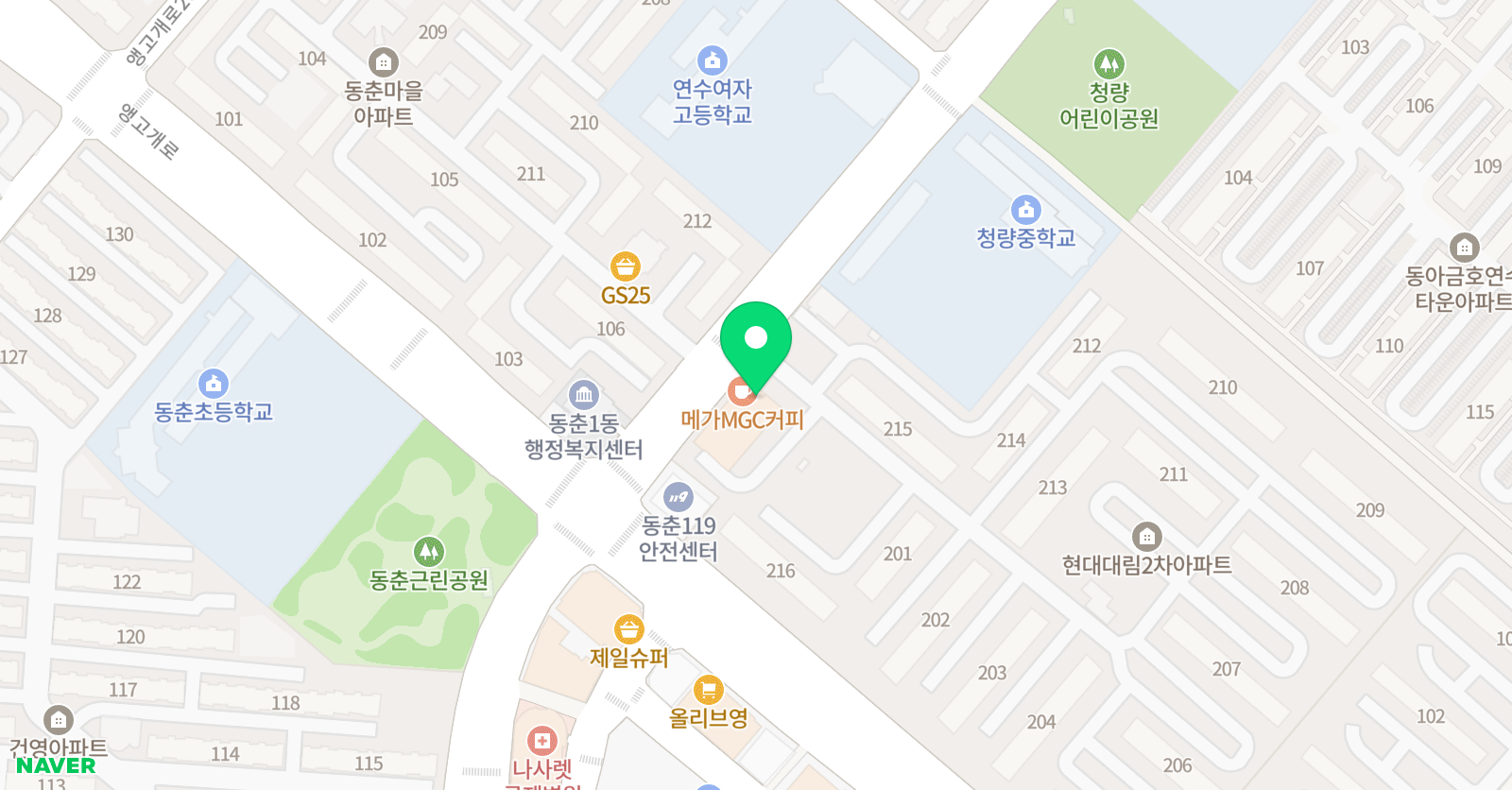 석사 청량체육관 위치