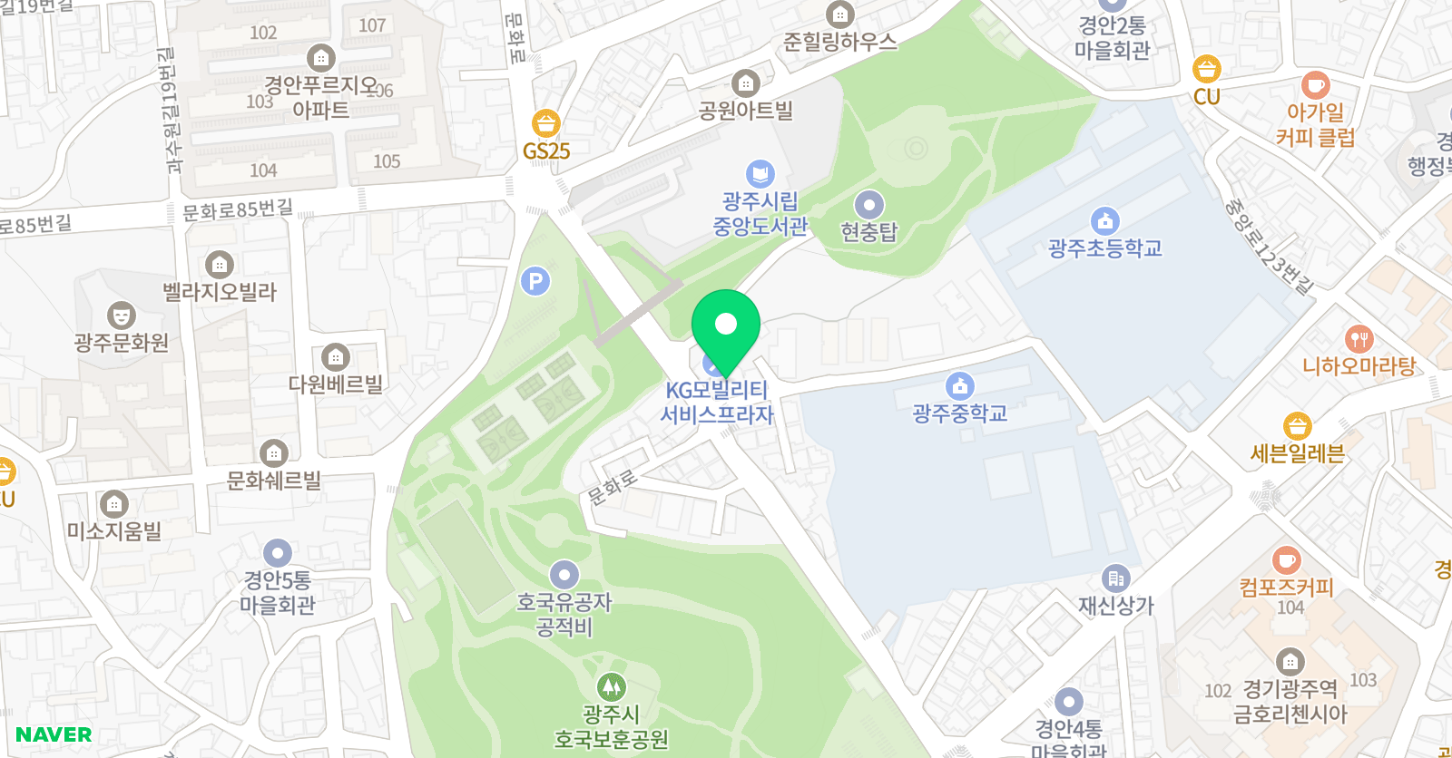 드림키즈 미술학원 위치