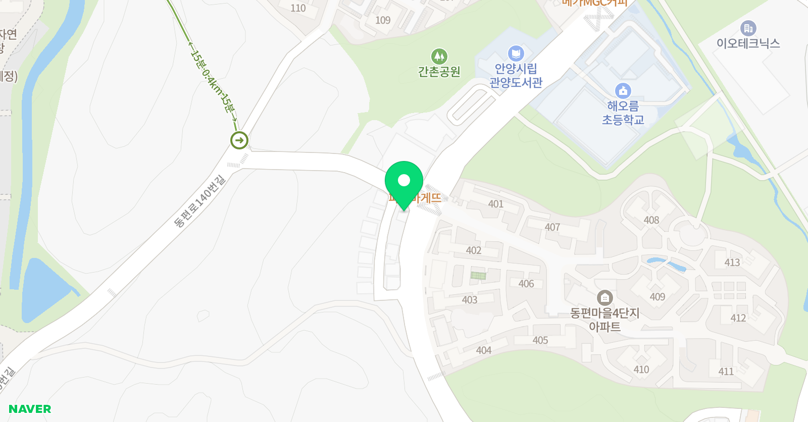 놀작마이아트룩아트키즈센터 미술교습소 위치
