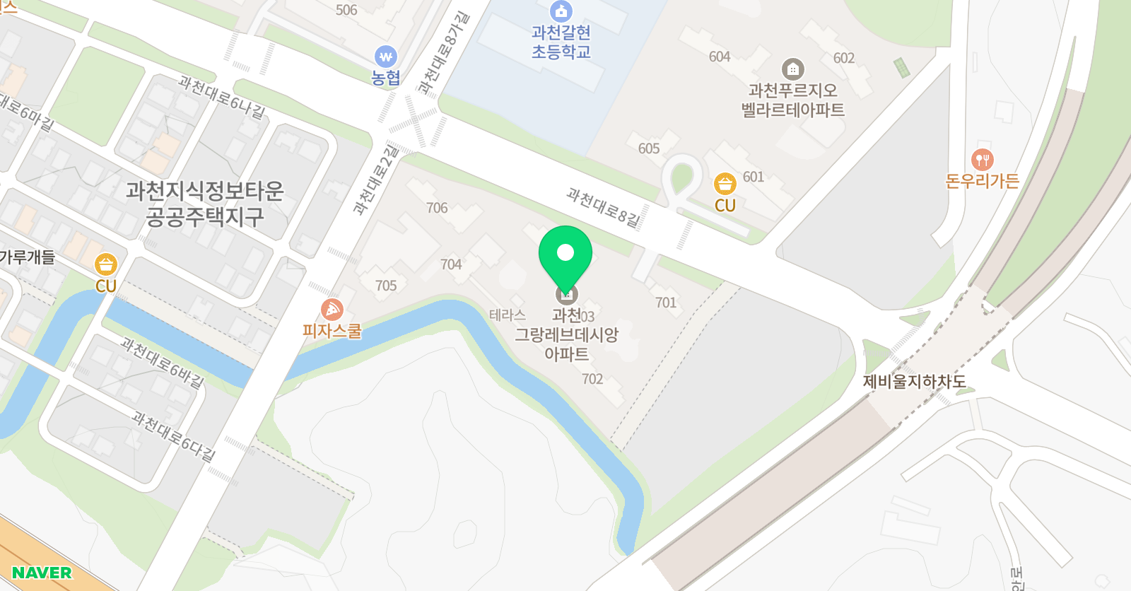 윤선생 우리집앞영어교실 과천갈현초캠퍼스 위치